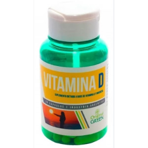 Vitamina D 30 capsulas Original Green