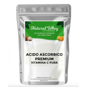 Acido ascórbico-vitamina C  100grs Natural Whey