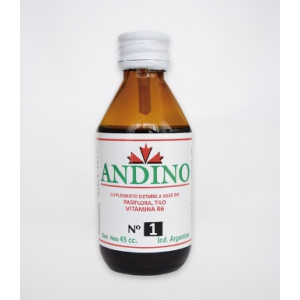Suplemento dietario a base de hierbas Andino -1- Tranquilizante