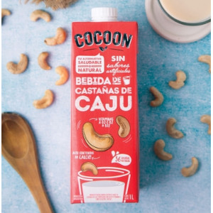 Bebida de castañas de cajú Cocoon 1L